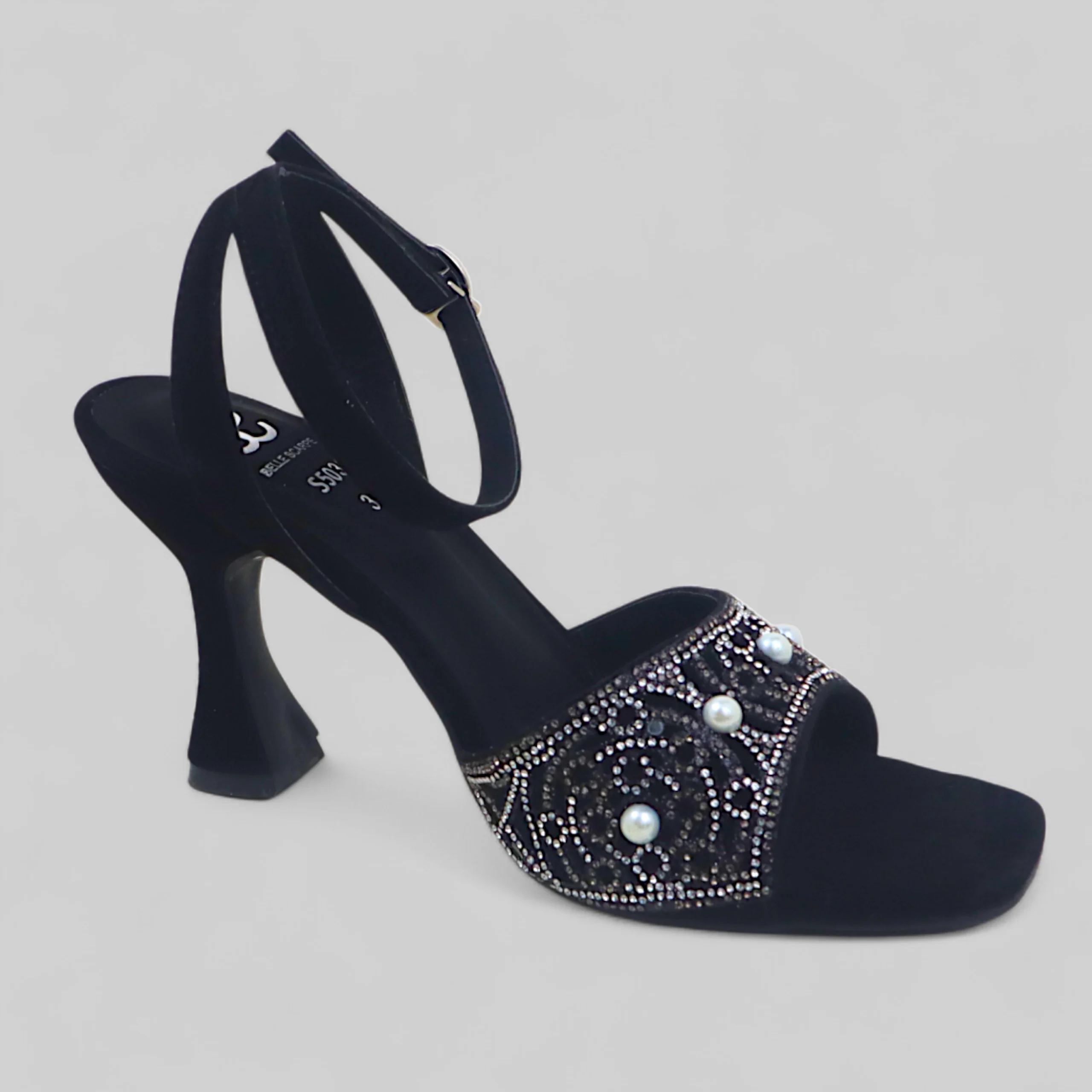 Midnight Pearl Charm Heel - Image 2
