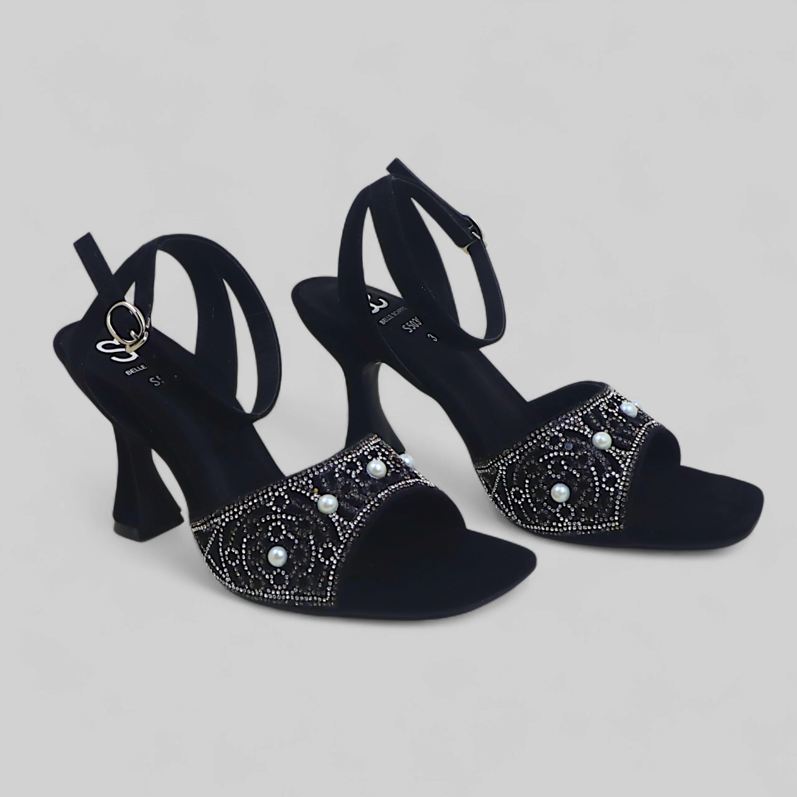 Midnight Pearl Charm Heel - Image 5
